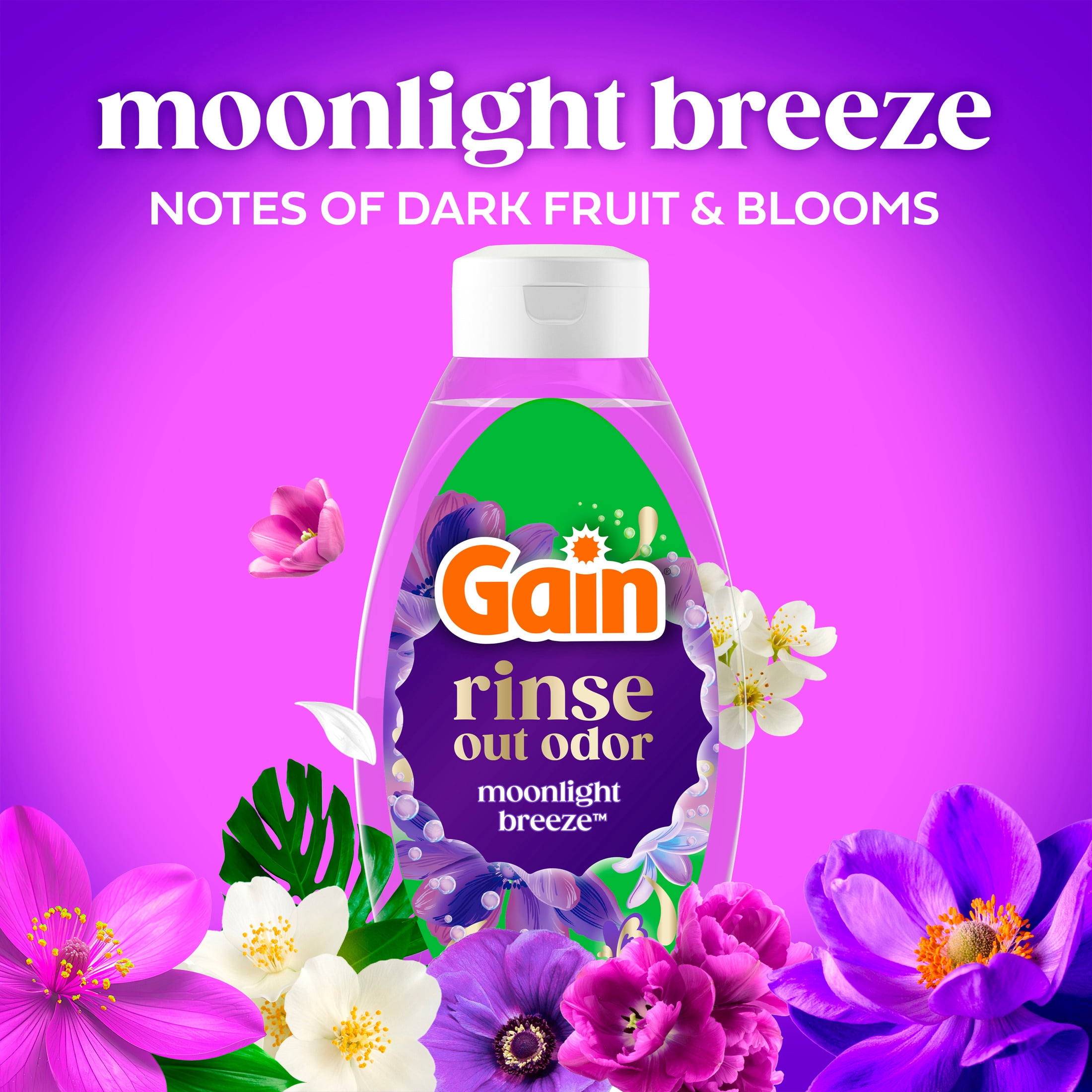 Gain Liquid Fabric Softener, Moonlight Breeze, 36.7 fl oz