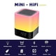 thumbnail image 2 of Bocina bluetooth portátil Hetyre  con luz reloj despertador, 2 of 3