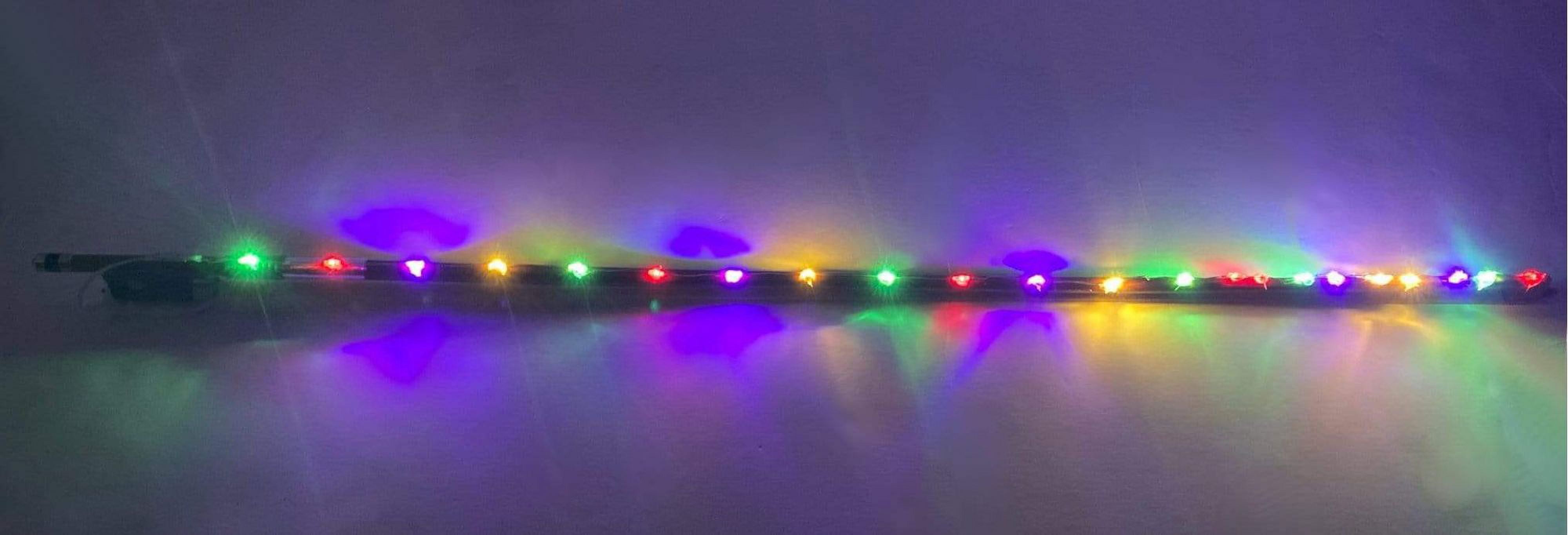Rozanna's Glow Bow Multicolor Violin with 8 Lighting Settings