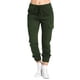 thumbnail image 1 of WILLBEST Pantalones Cargo para Mujer: Pantalones Casuales con Cintura Elástica, Bolsillos y Detalle de Cuerda. Chica, 1 of 5