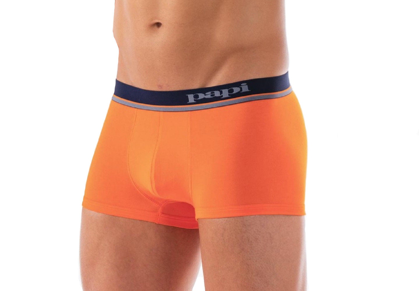Papi 3-Pack Men's Underwear Stretch Cotton Brazilian Trunks 