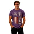 thumbnail image 6 of 250 Anniversary USA Shirt Men Graphic Tee Independence Day Flag Print Casual Summer Top Patriotic Clothing, 6 of 6