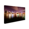 thumbnail image 3 of Trademark Fine Art "Brooklyn Bridge Park and Financial District - IV" Canvas Art by David Ayash, 3 of 4