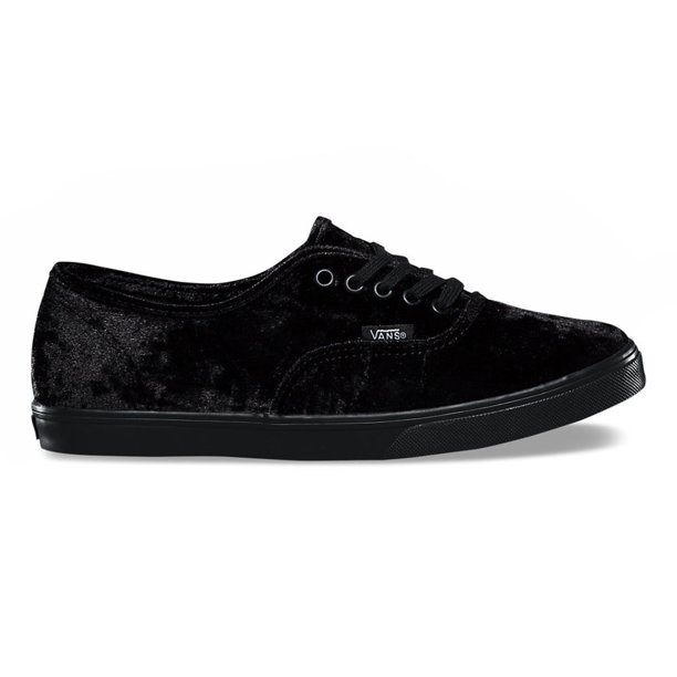 Vans Authentic Lo Pro Velvet Skate ShoesBlack Velvet5