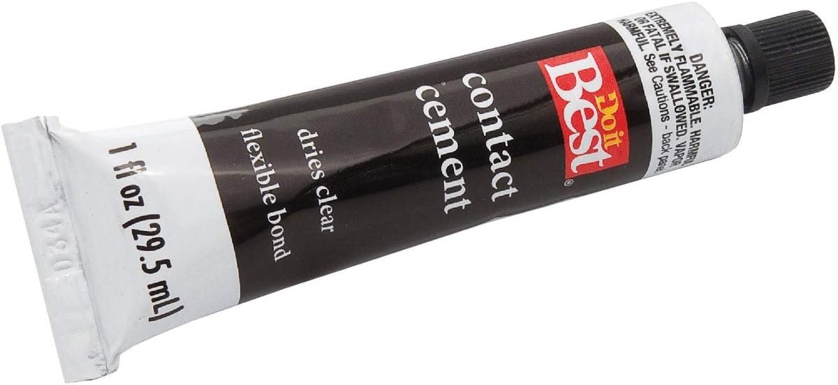 Bish's Original Fabric Adhesive – 6 Oz – Non-Toxic, Strong Bond For Fabric & Leather – USA Made