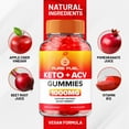thumbnail image 3 of Pure Fuel Gummies - Pure Fuel Apple Cider Vinegar Gummy Supplement for Energy - Pure Fuel Keto Gummies Dietary Supplement (60 Gummies), 3 of 7