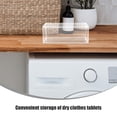 thumbnail image 4 of Beaupretty Laundry Containers Dryer Sheet Holder With Lid Acrylic Transparent Storage For Household Users 1Pcs, 4 of 8