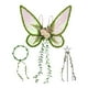 thumbnail image 1 of Alas de mariposa de ensueño para niños para fiesta temática, actuación en el escenario, vacaciones Corona rosa con varita, 1 of 8