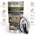thumbnail image 5 of Gifts For Best Friend Women - Stainless Steel Friend Tree Tumbler 20oz - Unique Gifts For Bestie, Soul Sister, BFF, Coworker - Birthday Gifts Idea For Best Friend Chrismas Gifts For Women, 5 of 6