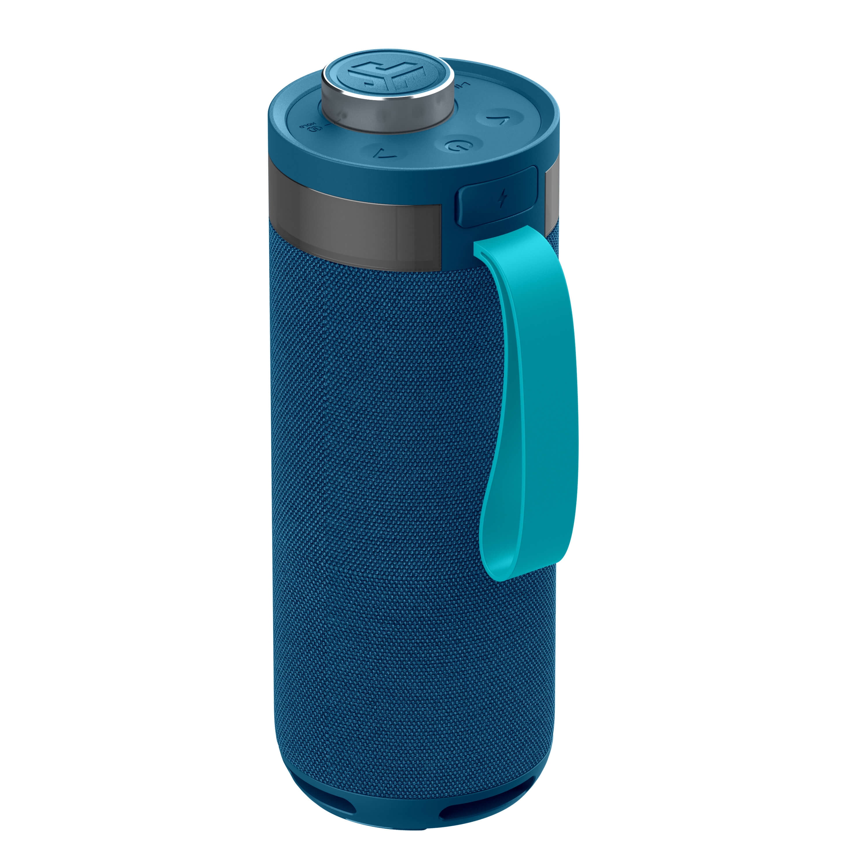 JLab GO Party Speaker - Navy; Bluetooth Portable Speaker with RGB Lighting, 10W