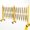 16FT Basic Model | With 6 Wheels | Yellow And Black (Instruction Manual), variant on Kojooin 16-Foot Retractable Metal Barrier Gate with Wheels, Foldable Portable Safety Barrier, Retractable Traffic Fence, Suitable for Road Construction, Garages, Roads, and Outdoor Locations