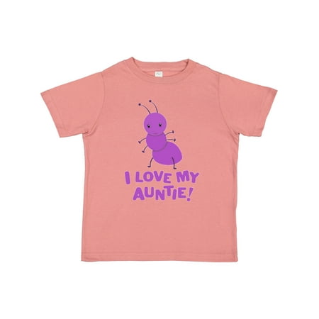 

Inktastic I Love My Auntie Gift Toddler Boy or Toddler Girl T-Shirt
