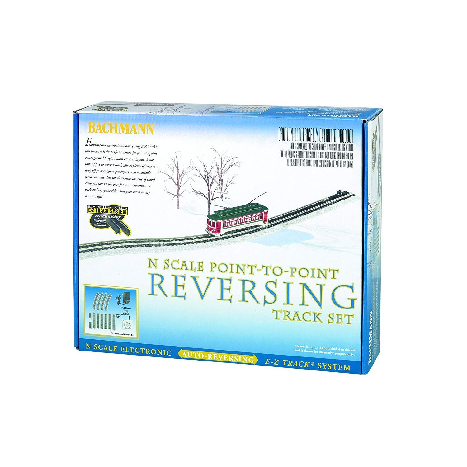 bachmann point to point reversing track set