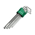 thumbnail image 1 of LOVIVER 9 Pieces/Set Allen Keys Wrench Repair L Type for Motorcycle Bike Door Handle B, 1 of 8