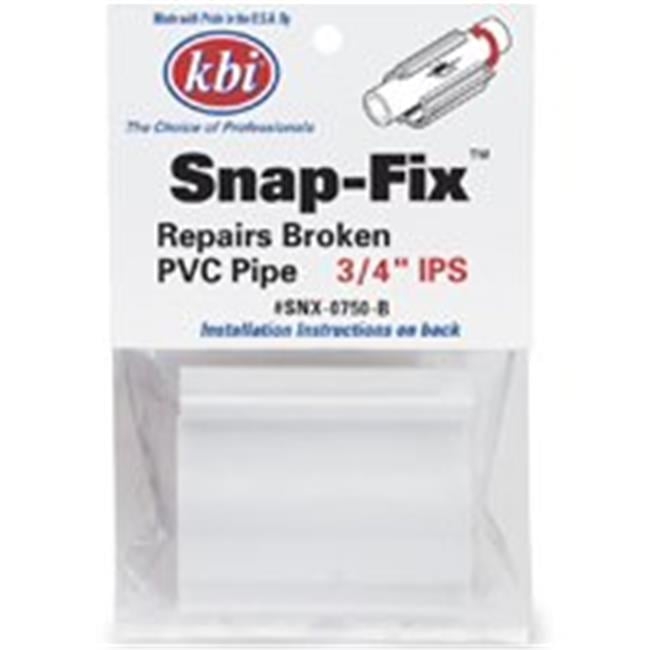 QF-1000 Flo Control Quick-Fix Expansion Pipe Repair Coupling Socket X Spigot Pvc 150 Psi King Brothers Inc 1-Inch 1 In