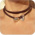 thumbnail image 1 of HAHDAXIA Colliers Boho pour Femmes Collier Ras-du-Cou Bohème pour Femmes Collier à Pièces Superposées Bijoux Cadeaux pour Filles, 1 of 6