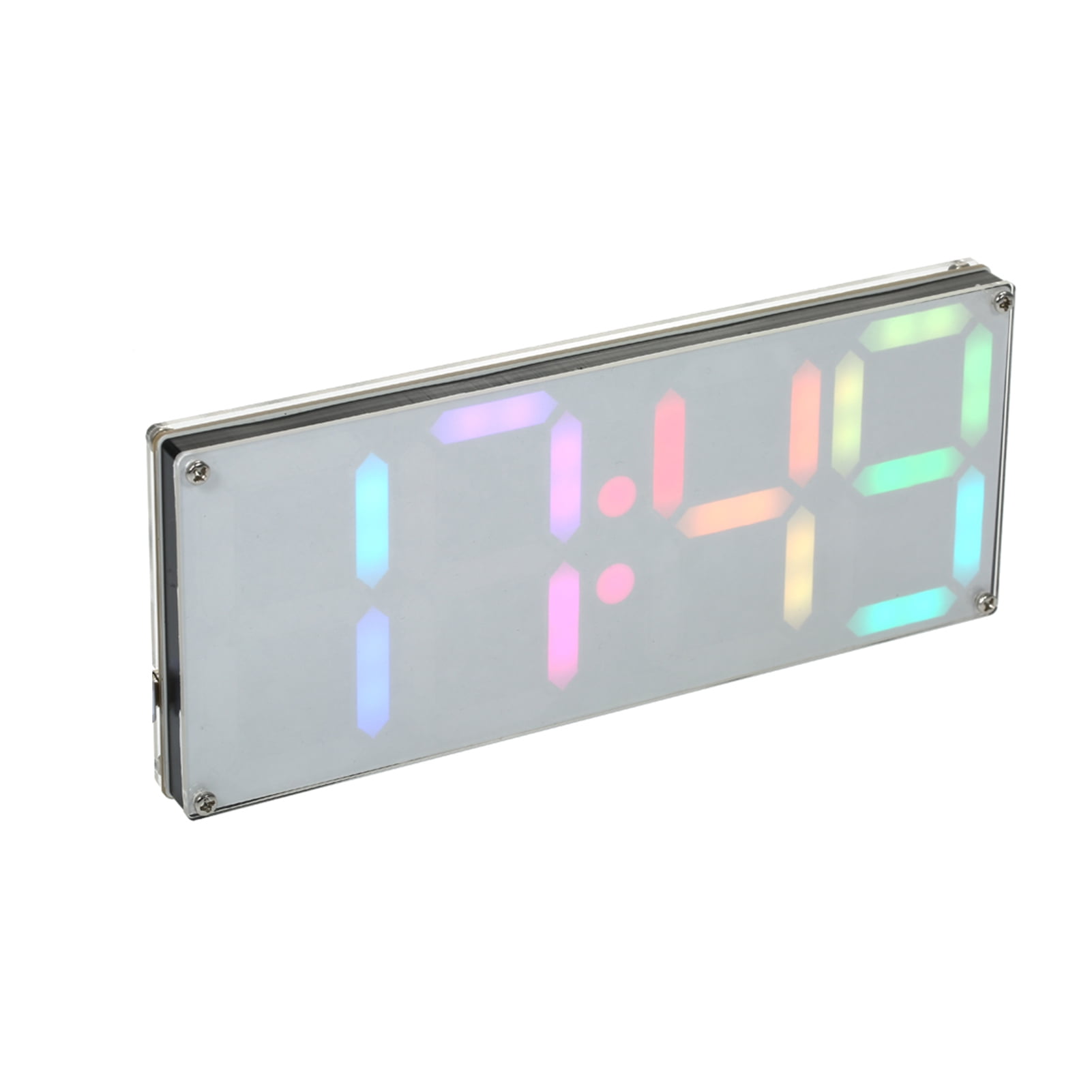 Details about   DS3231 DIY 4-digit Digital LED Clock Kit with Rainbow Colors and P8K8 