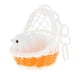 thumbnail image 5 of Modelo de conejo de peluche Zulema decoración del hogar naranja, 5 of 8