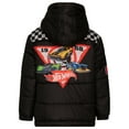 thumbnail image 3 of Hot Wheels Zip Up Winter Coat Puffer Jacket Toddler to Big Kid, 3 of 5