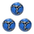 thumbnail image 1 of relayinert Long Service Life Soccer Ball For Football Middle School And Training 1 Blue 3Set, 1 of 6