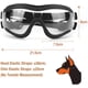 thumbnail image 2 of Gafas para perros Protección para los ojos al aire libre Correa ajustable Fácil de poner Gafas de sol para mascotas-Transparente JFHHH pequeña, 2 of 5