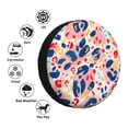 thumbnail image 4 of KLL Abstract Leopard Print Pattern 14-17 inch Spare Tire Cover Universal Wheel Protector for Truck SUV Trailer Camping Rv Tire Covers-14 inch, 4 of 6