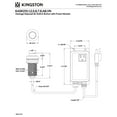 thumbnail image 2 of Kingston Brass KASK21VN Trimscape Single Outlet Garbage Disposal Air Switch Kit in Black Stainless, 2 of 4