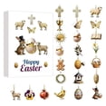 thumbnail image 2 of REK Easter Decor Easter Surprise Calendar Countdown 24 Days 2D Flat Acrylic Hanging Piece, 2 of 6