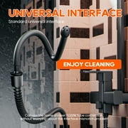 Smokitcen Silicone Shower Enema Device with Reusable Tube and 2 Colon Cleansing Nozzle Tips for Men and Women