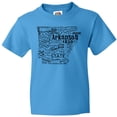 thumbnail image 3 of Inktastic Arkansas State Word Salad Youth T-Shirt, 3 of 5