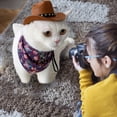 thumbnail image 4 of Non-woven Fabric Stylish Pets Star Cowboy Hat Soft Comfortable Adjustable Straps Caps Street Parties Photo Props For Cats Dogs, 4 of 6