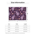 thumbnail image 2 of Throw Blanket for Couch, Cartoon Cute Snake Flower Super Soft Fuzzy Comfy Warm Throw Blanket, Cuteness Lightweight Cozy Plush Flannel Blanket & Throws for Sofa and Bed All Season, 2 of 5