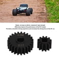 thumbnail image 4 of Engranaje 12T ANGGREK Engranaje De Eje Portal De Acero Negro 1/10 RC Crawler, 4 of 8