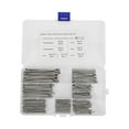 thumbnail image 2 of Cotter Pin Kit,150pcs Cotter Pin Clips Cotter Hair Pin Stainless Steel Cotter Pin Unbeatable Value, 2 of 14