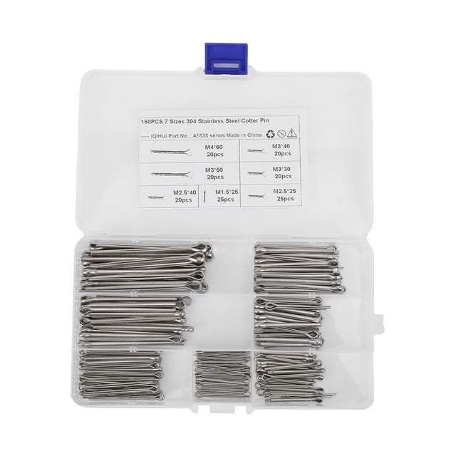 Cotter Pin,150pcs Cotter Pin Clips Cotter Clip Cotter Hair Pin Innovative Solution