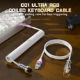 thumbnail image 3 of ATTACK SHARK X68MAX HE Rapid Trigger CNC Aluminum Keyboard Magnetic Switch with C01Ultra RGB Coiled Cable, 3 of 10