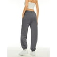 thumbnail image 5 of Women's Sweatpants Cinched Bottom 2023  Pants with Pockets, 5 of 12