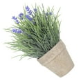 thumbnail image 1 of OHOIOLLA Planta De Lavanda Artificial En Maceta Azul Para De Hogar Y Oficina Con Material, 1 of 6