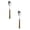 Spoon, variant on 1 Pc Dinner Fork, Stainless Steel Fork with Round Wooden Effect Handle, Forks Silverware Set for Home Kitchen Restaurant Hotel, 7.87 Inch, Fork