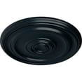 thumbnail image 3 of Ekena Millwork 19 3/4"OD x 1 1/2"P Kepler Traditional Ceiling Medallion (For Canopies up to 4 1/2"), Hand-Painted Night Shade, 3 of 5