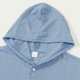 thumbnail image 4 of Camiseta holgada con capucha para hombre: prenda de poliéster para el verano, detalle de botones, color liso, ideal para combinar con vaqueros, tallas S-XXXL, contorno de pecho 105-130 cm., 4 of 8