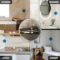 thumbnail image 3 of Adhesive Shower Organizer for Bathroom, Innovative Space-saving Design with Rustproof Shelves, Durable Aluminum Build for Heavy-duty Weight Capacity, Easy Mounting & Fast Drain, 3 of 5