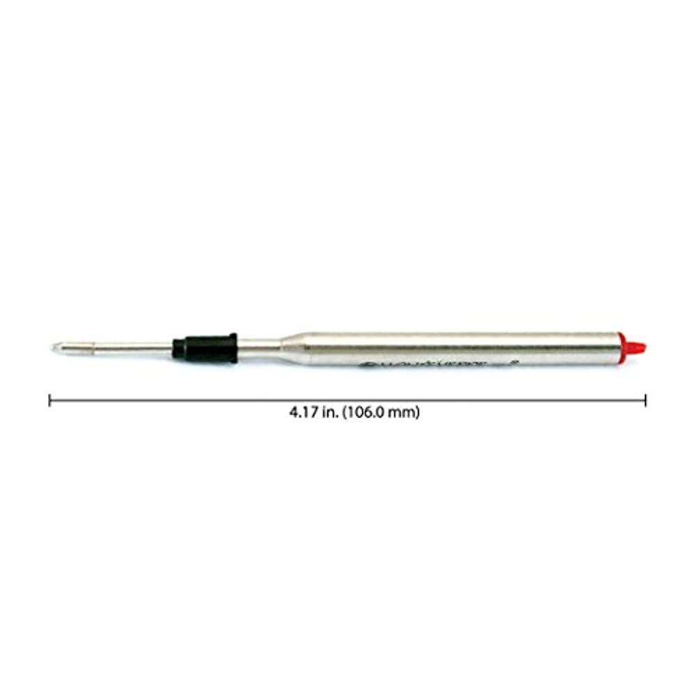Monteverde Ballpoint Pen Refill Medium Point Brown Ink 6 Pack (L133BN)