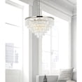 thumbnail image 3 of Urban Classic Sydney 33-Light Metal Royal Cut Chandelier in Nickel, 3 of 9