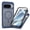 Blue, variant on ShellTech Magnetic Case for Google Pixel 10 /10 Pro,Shockproof TPU+PC Case Built-in Screen Protector Compatible with Mag Safe Full Body Protection Matte Translucent Back Cover,Blue