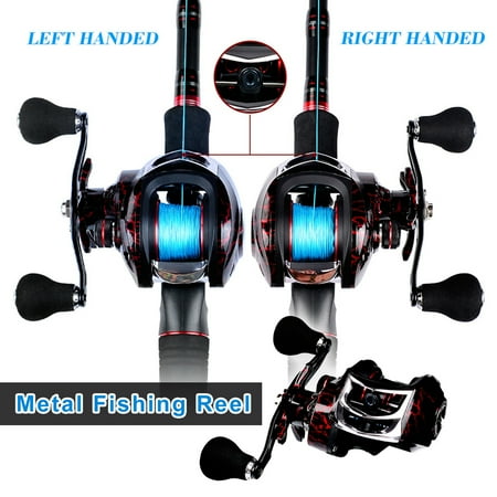 Joernso 7:1:1 Ultra-light Streamline Magnetic Brake Bait Casting Reel Fishing Tackle