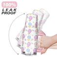 thumbnail image 6 of 40oz Tropical Pineapple Pattern Stainless Steel Flip Straw Tumbler Spill Proof Travel Cup Double Wall Vacuum Insulated Coffee Mug with Top Handle, 6 of 6