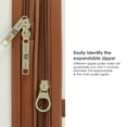 thumbnail image 4 of BADGLEY MISCHKA Grace 3 Piece Expandable Retro Luggage Set (Retro), 4 of 6