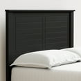 thumbnail image 2 of Campagne Wood Panel Headboard in Black -  Full Size, 2 of 6