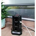thumbnail image 4 of SHAR Titre Optimisé: Multiport avec 12 Prises et 5 Ports USB, Protection contre les Surtensions, 4 of 5